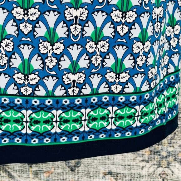 Max Studio Floral Print Shirt Dress Size S Belted Half Sleeve Collared x Studio - Picture 6 of 10